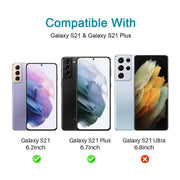 Samsung S21 PLUS 6.7" Tempered Glass Camera Lens Protector Cover by salelink.co.nz