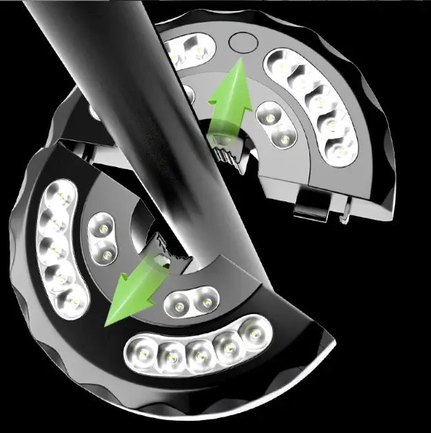 Outdoor Umbralla Pole Led Light Battery Powered by salelink.co.nz