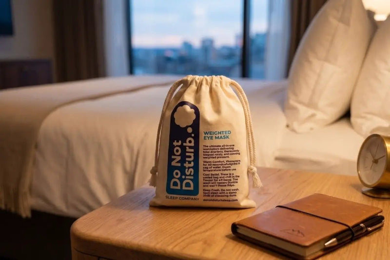 Weighted Eye Mask by Do Not Disturb Sleep Company