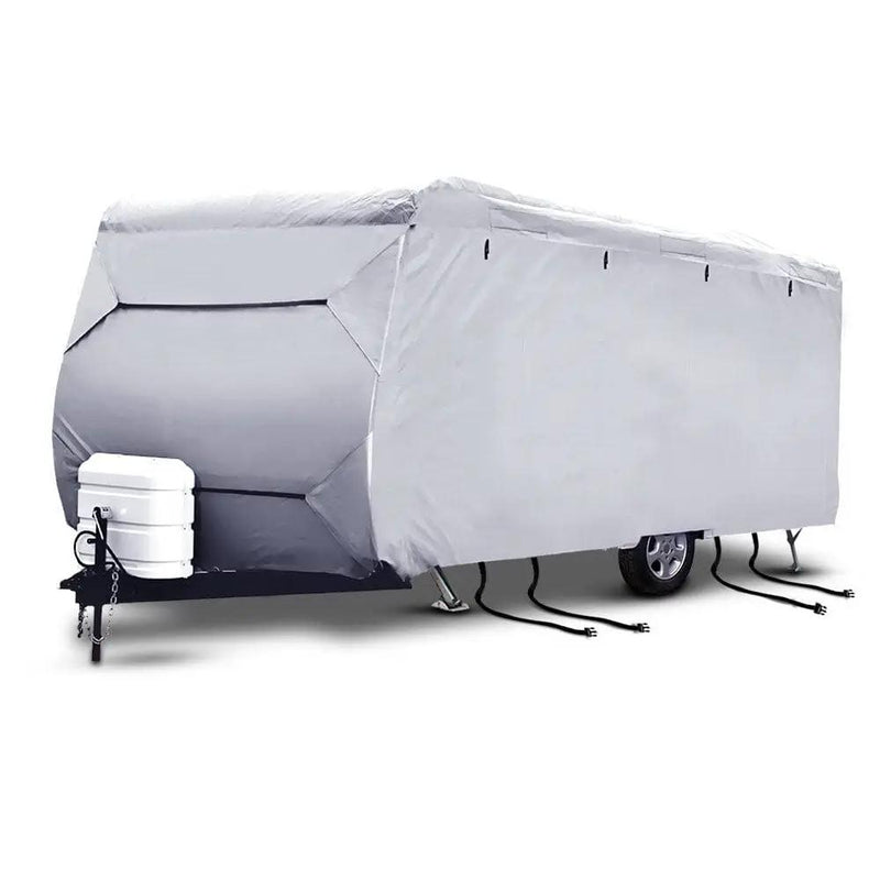 Weisshorn 22-24ft Caravan Cover Campervan 4 Layer UV Water Resistant by SportZone.co.nz