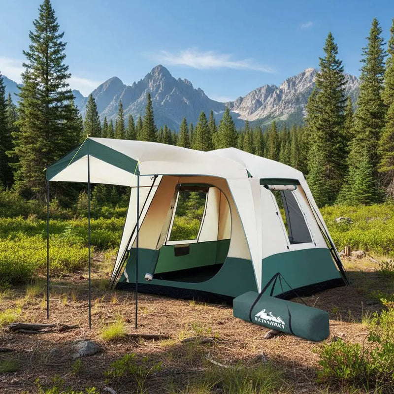 Weisshorn 4-Person Family Dome Tent | Quick Setup Camping Tent by SportZone.co.nz