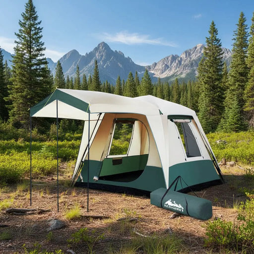 Weisshorn 4-Person Family Dome Tent | Quick Setup Camping Tent by SportZone.co.nz