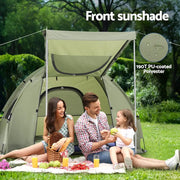 SportZone.co.nz Outdoor Recreation > Camping > Tents Weisshorn 5-in-1 Camping Tent Cot With 1 Person Air Mattress Bed Weisshorn 5 In 1 Camping Tent Cot With Air Mattress