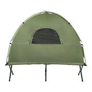 SportZone.co.nz Outdoor Recreation > Camping > Tents Weisshorn 5-in-1 Camping Tent Cot With 1 Person Air Mattress Bed Weisshorn 5 In 1 Camping Tent Cot With Air Mattress