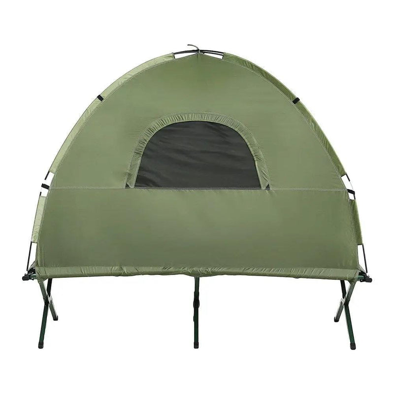 SportZone.co.nz Outdoor Recreation > Camping > Tents Weisshorn 5-in-1 Camping Tent Cot With 1 Person Air Mattress Bed Weisshorn 5 In 1 Camping Tent Cot With Air Mattress
