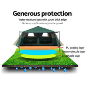 Weisshorn 8-Person Dome Tent | Easy Setup Camping Tent by SportZone.co.nz