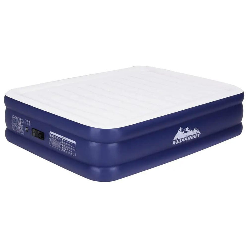 Weisshorn Air Mattress Queen Inflatable Bed Air bed 51cm by SportZone.co.nz