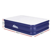 Weisshorn Air Mattress Queen Inflatable Bed Air bed 51cm by SportZone.co.nz