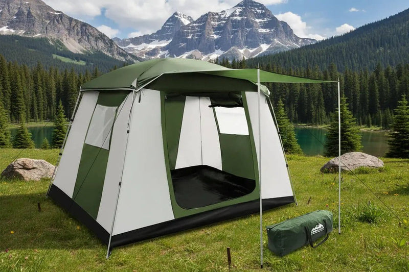 SportZone.co.nz Outdoor > Camping Weisshorn 6 Person Cabin Tent For Family Camping And Hiking Waterproof Weisshorn 6 Person Cabin Tent Waterproof