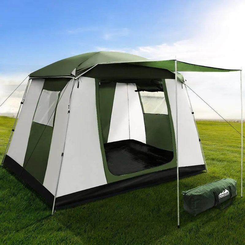 SportZone.co.nz Outdoor > Camping Weisshorn 6 Person Cabin Tent For Family Camping And Hiking Waterproof Weisshorn 6 Person Cabin Tent Waterproof