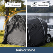 SportZone.co.nz Outdoor Recreation > Camping > Tents Weisshorn Car SUV Hatchback Camping Tent Canopy Shelter Black Weisshorn Car SUV Hatchback Camping Tent Canopy Shelter