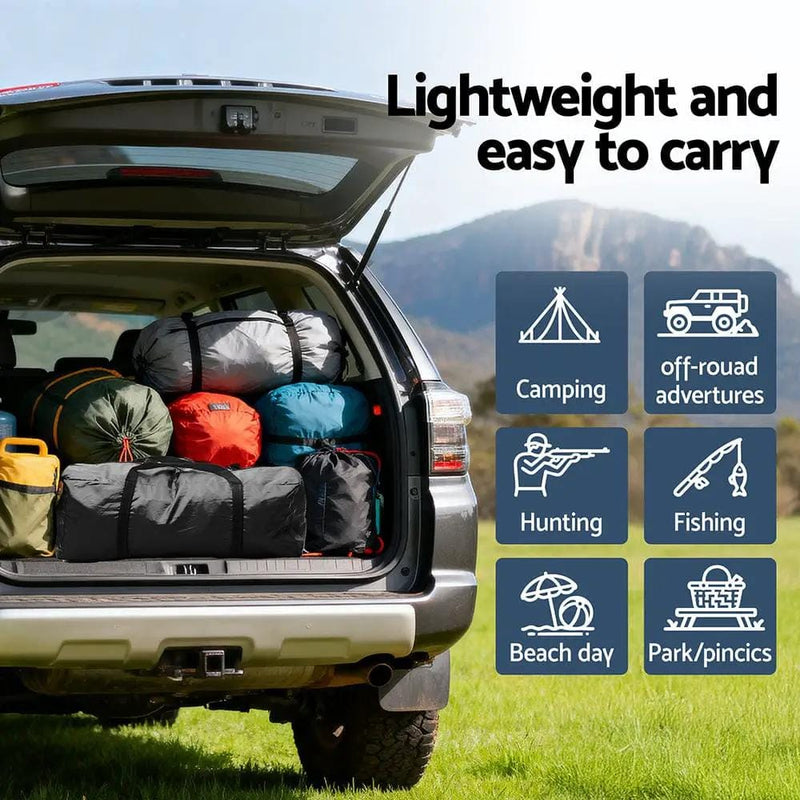 SportZone.co.nz Outdoor Recreation > Camping > Tents Weisshorn Car SUV Hatchback Camping Tent Canopy Shelter Black Weisshorn Car SUV Hatchback Camping Tent Canopy Shelter
