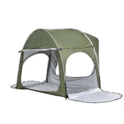 SportZone.co.nz Outdoor Recreation > Camping > Tents Weisshorn Rear Hatchback Car Tent Canopy For SUV Outdoor Family Camping Green Weisshorn Hatchback Car Tent Canopy For SUV Camping