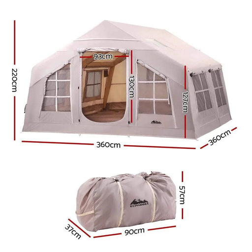 SportZone.co.nz Outdoor Recreation > Camping > Tents Weisshorn 6 Person Inflatable Beach Tent With UV Protection 360cm Weisshorn 6 Person Inflatable Beach Tent UV Protection