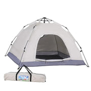 SportZone.co.nz Outdoor Recreation > Camping > Tents Weisshorn Instant Pop Up Camping Tent 2 Person Beige Outdoor Shelter Weisshorn Instant Pop Up 2 Person Camping Tent Beige