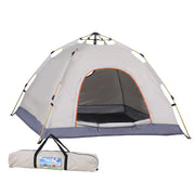SportZone.co.nz Outdoor Recreation > Camping > Tents Weisshorn Camping Tent Instant Tent Pop up 2 Person Outdoor Hiking Tents Hiking Beige Weisshorn Instant Pop Up 2 Person Camping Tent Beige