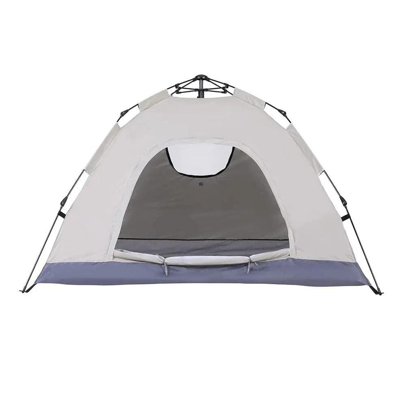 SportZone.co.nz Outdoor Recreation > Camping > Tents Weisshorn Instant Pop Up Camping Tent 2 Person Beige Outdoor Shelter Weisshorn Instant Pop Up 2 Person Camping Tent Beige