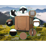 SportZone.co.nz Outdoor Recreation > Camping > Caravan Accessories Weisshorn SUV Car Side Awning Tent 2x2m Canopy For Outdoor Camping Weisshorn SUV Car Side Awning Tent 2x2m Canopy