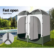 SportZone.co.nz Outdoor > Camping Weisshorn Double Camping Shower Tent Outdoor Privacy And Change Room Weisshorn Double Camping Shower Tent Privacy