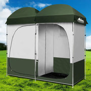 SportZone.co.nz Outdoor > Camping Weisshorn Double Camping Shower Tent Outdoor Privacy And Change Room Weisshorn Double Camping Shower Tent Privacy