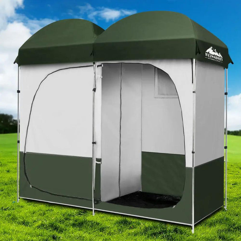 SportZone.co.nz Outdoor > Camping Weisshorn Double Camping Shower Tent Outdoor Privacy And Change Room Weisshorn Double Camping Shower Tent Privacy