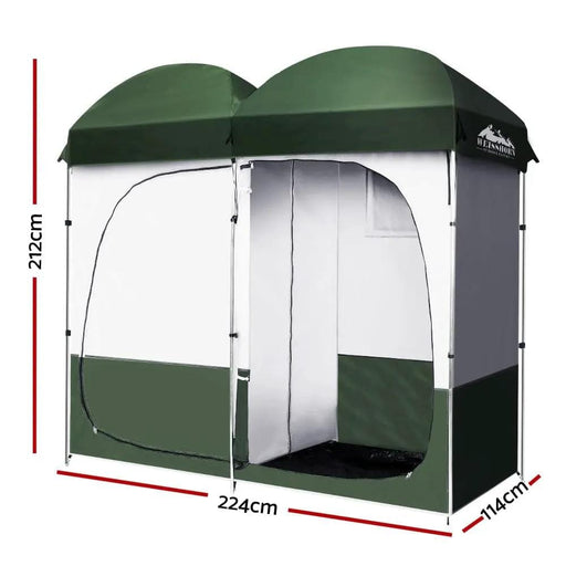 SportZone.co.nz Outdoor > Camping Weisshorn Double Camping Shower Tent Outdoor Privacy And Change Room Weisshorn Double Camping Shower Tent Privacy