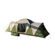 SportZone.co.nz Outdoor > Camping Weisshorn 12 Person Family Tent With 3 Rooms Green Camp Shelter Weisshorn 12 Person Family Tent With 3 Rooms Green