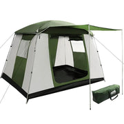 SportZone.co.nz Outdoor > Camping Weisshorn Family Camping Tent 6 Person Hiking Beach Tents Dome Shelter Weisshorn 6 Person Cabin Tent Waterproof