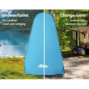 Weisshorn Pop up Camping Shower Toilet Tent Outdoor Privacy Change Room by SportZone.co.nz