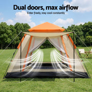 SportZone.co.nz Outdoor Recreation > Camping > Tents Weisshorn 3-4 Person Pop Up Camping Tent Instant Setup Waterproof Weisshorn 3-4 Person Pop Up Tent Instant Setup