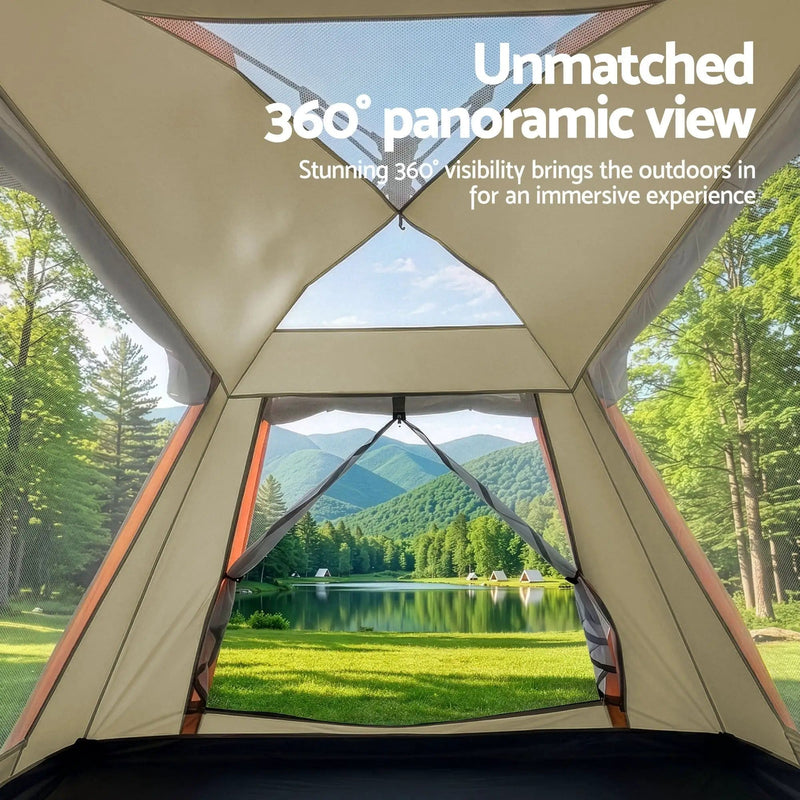 SportZone.co.nz Outdoor Recreation > Camping > Tents Weisshorn 3-4 Person Pop Up Camping Tent Instant Setup Waterproof Weisshorn 3-4 Person Pop Up Tent Instant Setup