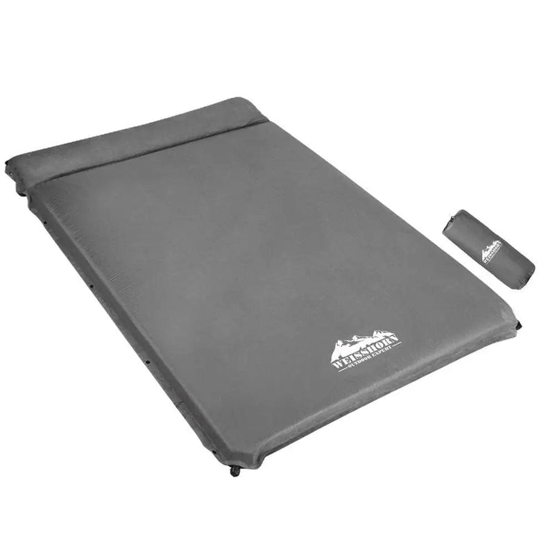 Weisshorn Self Inflating Mattress - Grey by SportZone.co.nz