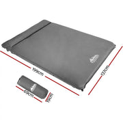 Weisshorn Self Inflating Mattress - Grey by SportZone.co.nz