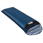 SportZone.co.nz Outdoor > Camping Weisshorn Single Sleeping Bag 0C Thermal Camping For Hiking Blue Weisshorn 0C Single Sleeping Bag for Camping Blue