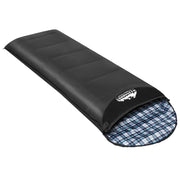 SportZone.co.nz Outdoor > Camping Weisshorn Single Sleeping Bag Thermal Camping For Winter 0C Grey Weisshorn Single Sleeping Bag 0C Winter Thermal Grey