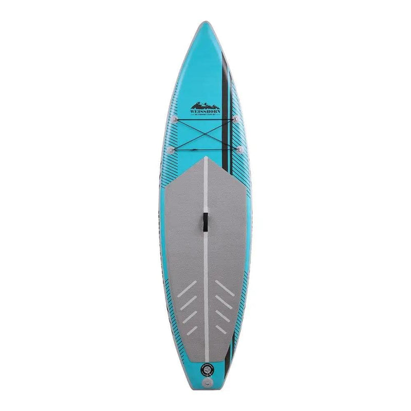 SportZone.co.nz Outdoor Recreation > Boating > Paddleboards Weisshorn 10.5ft Inflatable Stand Up Paddle Board Kayak Green Weisshorn 10.5ft Inflatable Stand Up Paddle Board Green