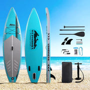 SportZone.co.nz Outdoor Recreation > Boating > Paddleboards Weisshorn 10.5ft Inflatable Stand Up Paddle Board Kayak Green Weisshorn 10.5ft Inflatable Stand Up Paddle Board Green