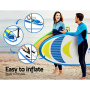 SportZone.co.nz Outdoor Recreation > Boating > Paddleboards Weisshorn 11ft Inflatable Stand Up Paddle Board With Paddle And Pump Weisshorn 11ft Inflatable Stand Up Paddle Board