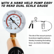 Brake Vacuum Motorbike Pump Hand Bleeding Bleeder Tester Kit Car Set Held Bleed by salelink.co.nz