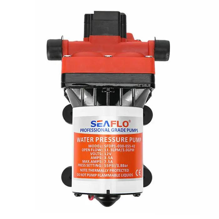 Seaflo 55PSI Pressure 12V Water Pump 11.3LPM For Caravan RV Boat Camper Trailer by salelink.co.nz