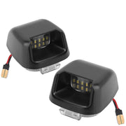 2x License LED Number Plate Lights For Nissan Navara D40 2005-2016 Rear Bumper by salelink.co.nz