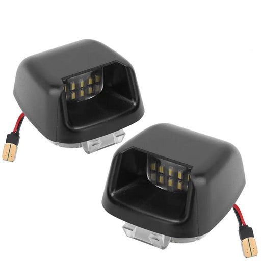 2x License LED Number Plate Lights For Nissan Navara D40 2005-2016 Rear Bumper by salelink.co.nz