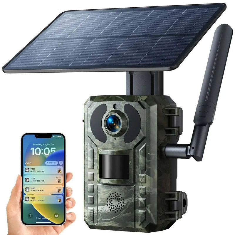 Solar 4G Trail Camera Hunting Camera by salelink.co.nz