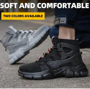 Men's High-Top Safety Shoes - Steel Toe Work Boots with Ankle Support by Mead's Supply & Equipment Outfitters limited