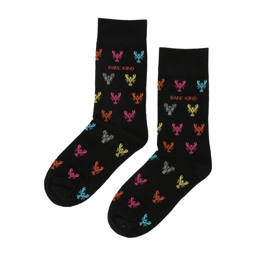 Barekind NZ Socks Save the Lobster Small Motif Bamboo Socks Save the Lobster Small Motif Bamboo Socks