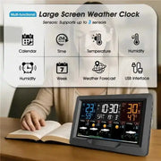 Wi-Fi 4-in-1 Weather Station with TUYA App & Date Display by Habicare