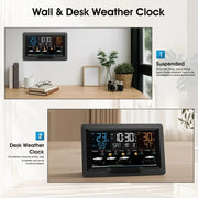 Wi-Fi 4-in-1 Weather Station with TUYA App & Date Display by Habicare