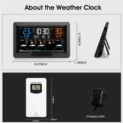 Wi-Fi 4-in-1 Weather Station with TUYA App & Date Display by Habicare