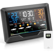 Wi-Fi 4-in-1 Weather Station with TUYA App & Date Display by Habicare