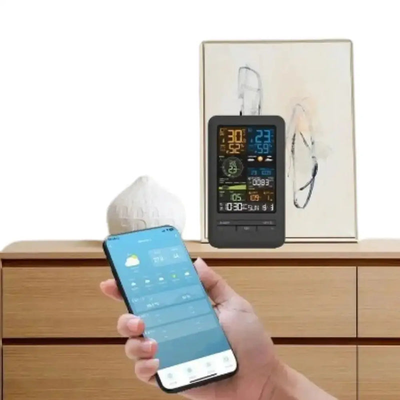 WiFi Smart Weather Station with Temperature & Humidity Sensor by Habicare
